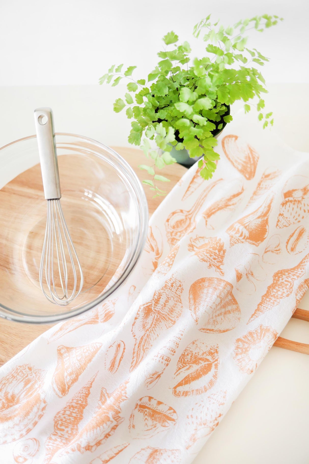 Seashell Tea Towel from Jubilee Trading Company