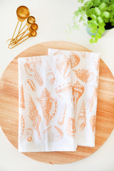 Seashell Tea Towel from Jubilee Trading Company