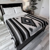Midnight Mexican Diamond Yoga Blanket from West Path