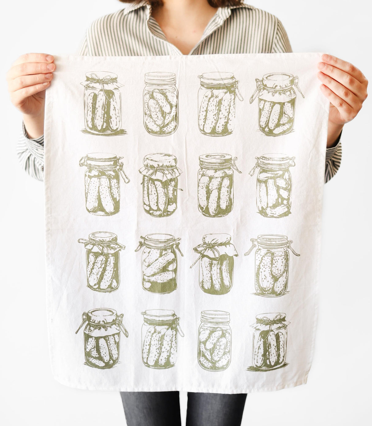 Pickle Tea Towel from Jubilee Trading Company