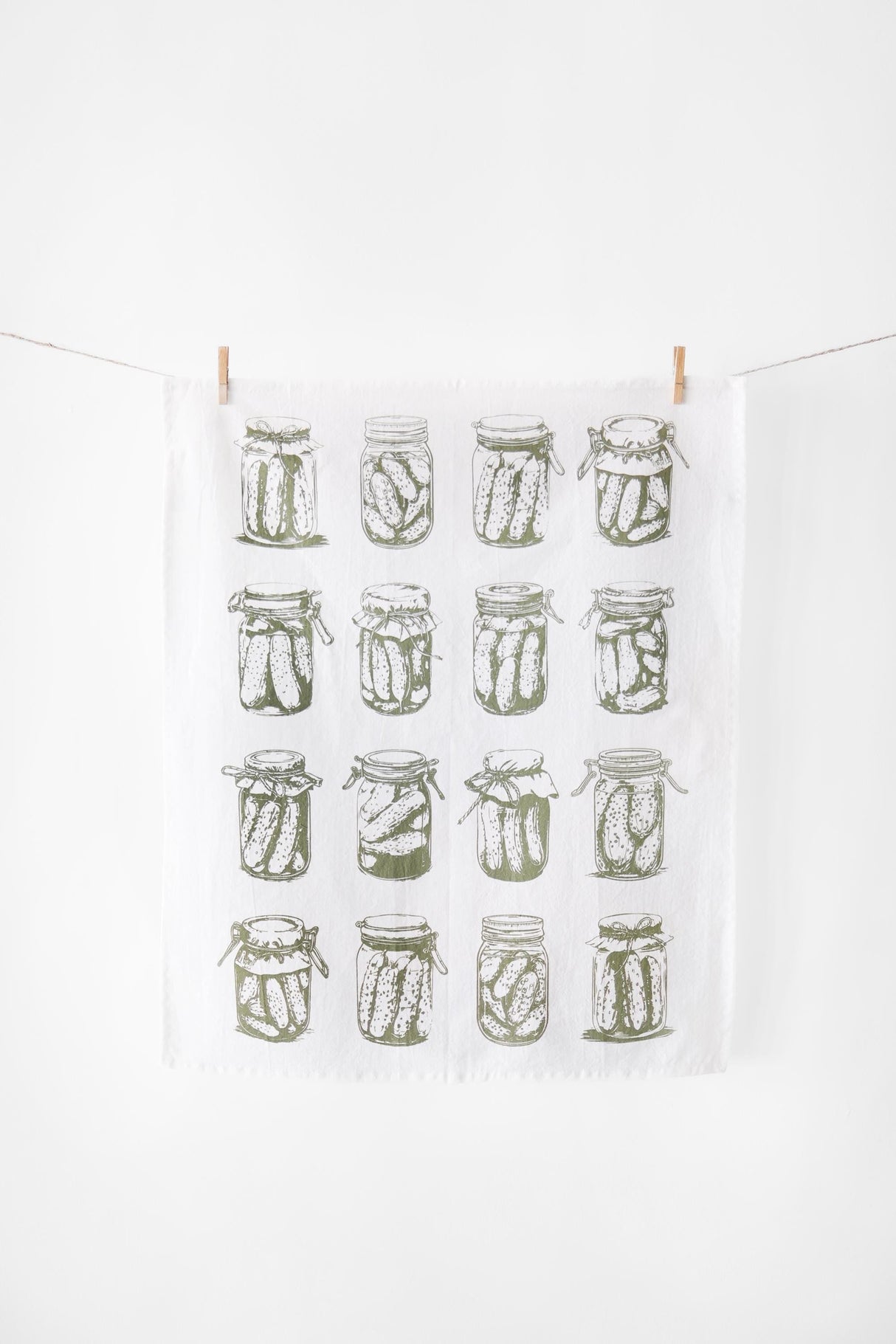 Pickle Tea Towel from Jubilee Trading Company