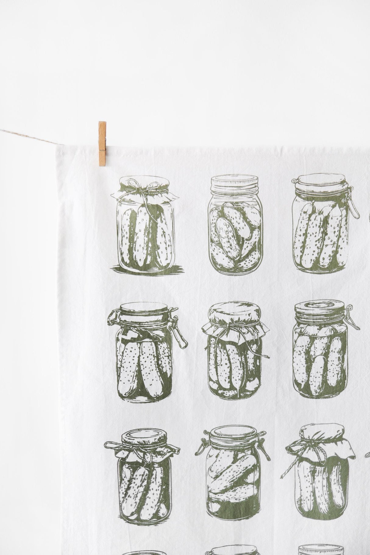 Pickle Tea Towel from Jubilee Trading Company