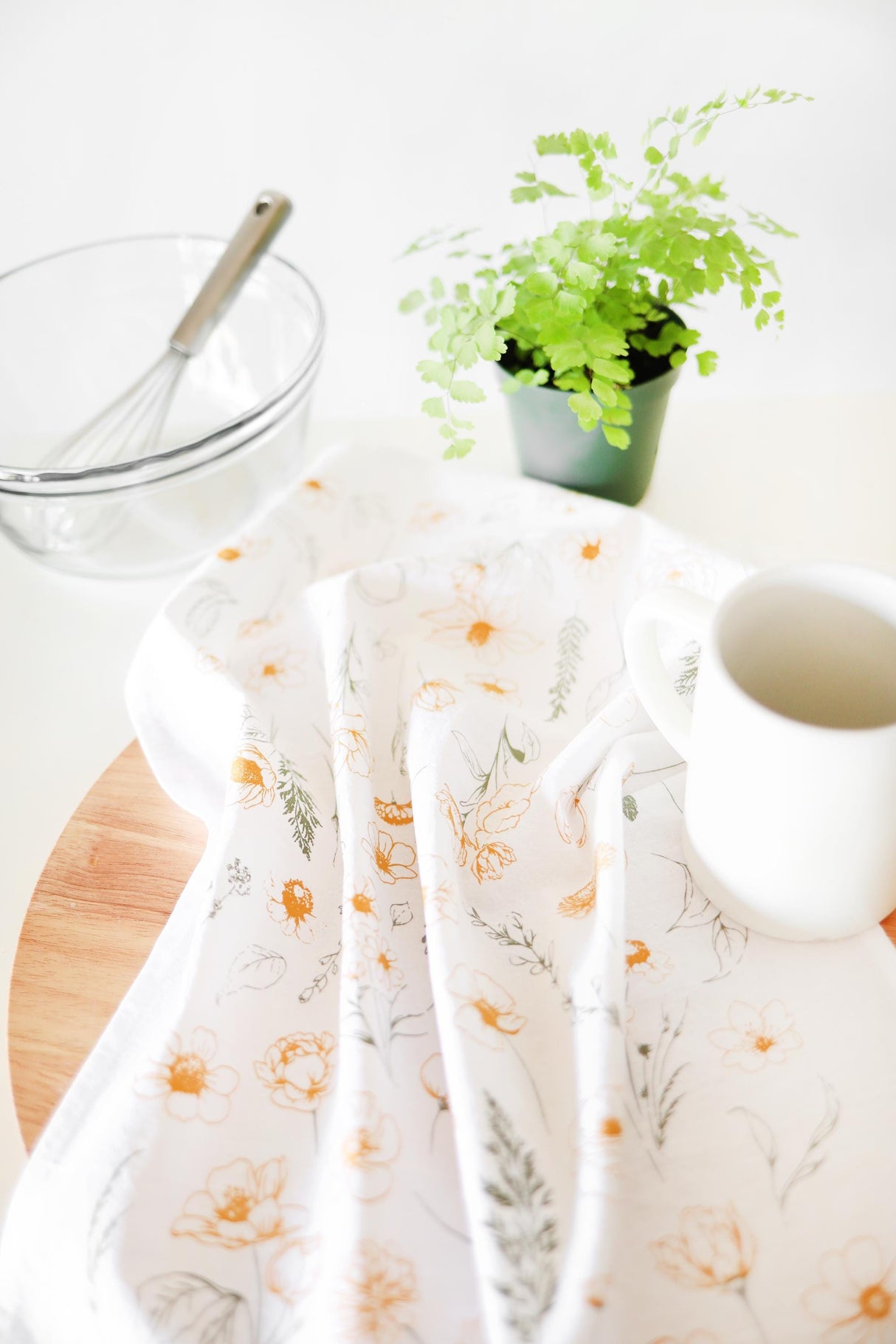Flower Garden Tea Towel from Jubilee Trading Company