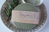 Face Wash Facial Cleansing Bar with French Green Sea Clay  from Butter Me Up Organics