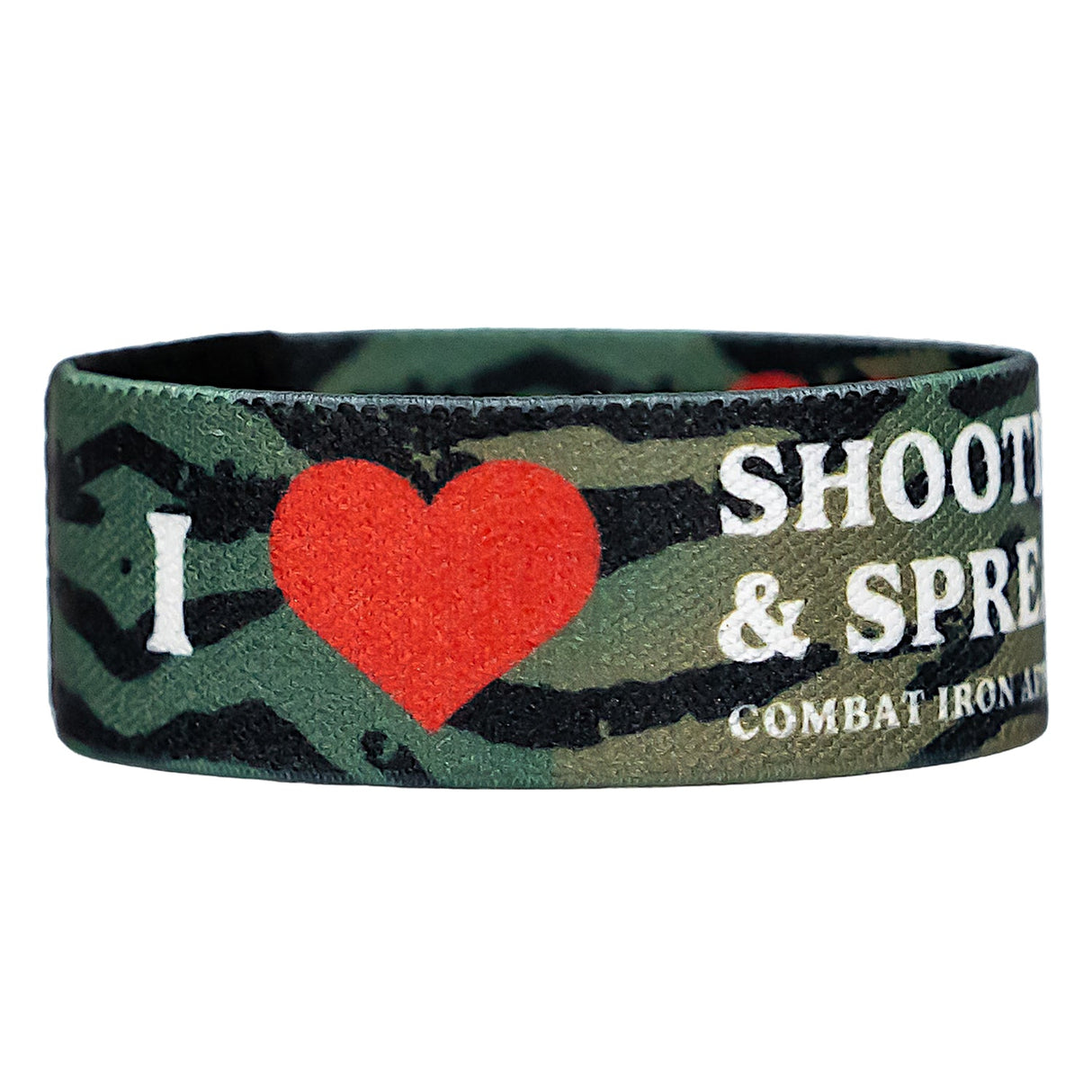 Reversible Elastic Wristband Bracelet from Combat Iron Apparel