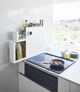 Two-Tier Sliding Drawer Seasoning Rack - Steel from Yamazaki Home