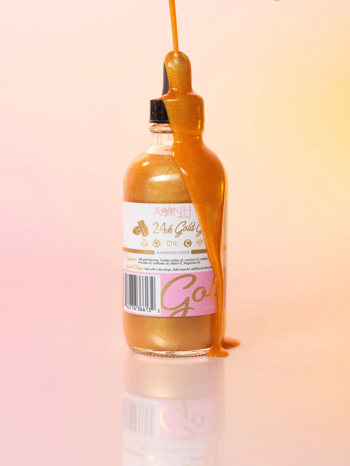 "24K Gold Glow" Body Oil from AMINNAH