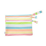 Rainbow Stripes - Waterproof Wet Bag (For mealtime, on-the-go, and more!) from BapronBaby