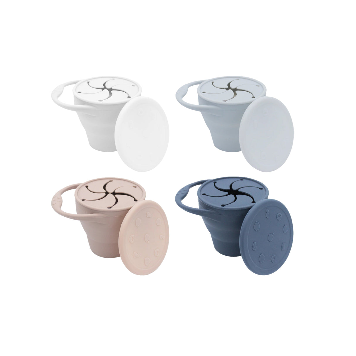 Silicone Collapsible Snack Cup (More Colors Available) from BapronBaby