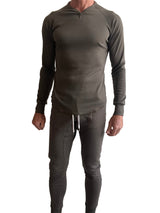 Thermal V-Neck Long Sleeve (Army Green) from 4-rth
