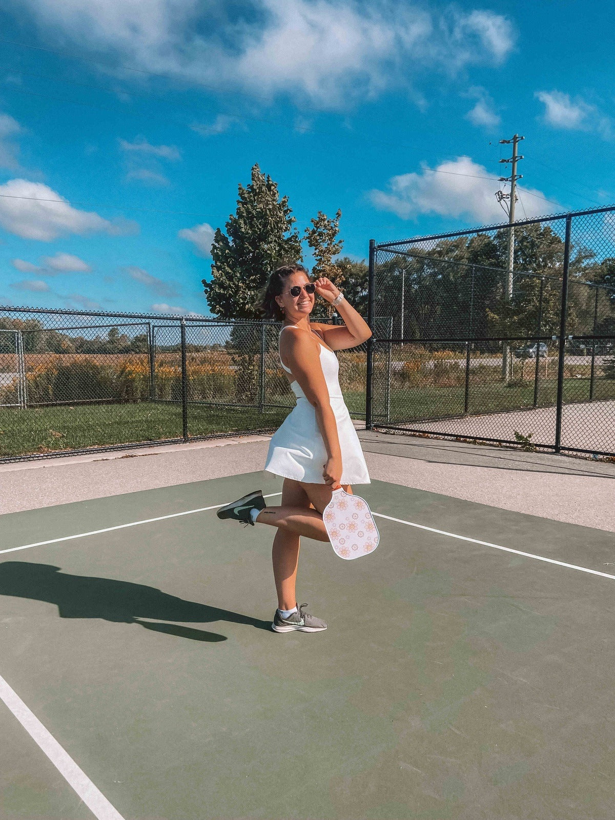 Smiley Flower from LUXE Pickleball