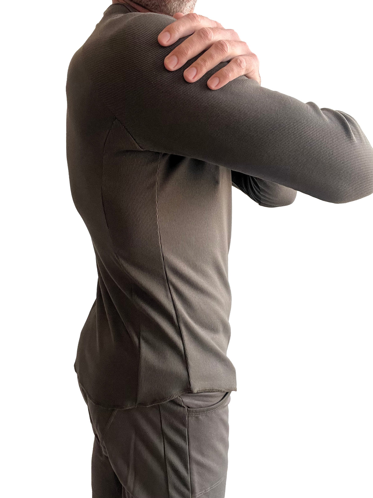 Thermal V-Neck Long Sleeve (Army Green) from 4-rth