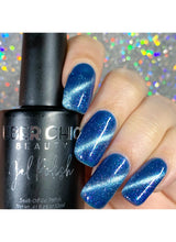 Calm Before The Storm - Cats Eye Iridescent Gel Polish from UberChic Beauty