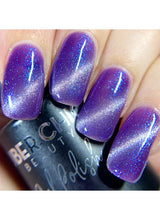 Galactic Night - Cats Eye Iridescent Gel Polish from UberChic Beauty