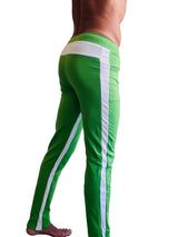 Eco-Track & Yoga Sweat Pant (Bamboo Green w/White) from 4-rth