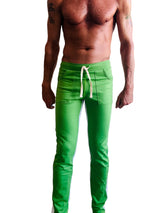 Eco-Track & Yoga Sweat Pant (Bamboo Green w/White) from 4-rth