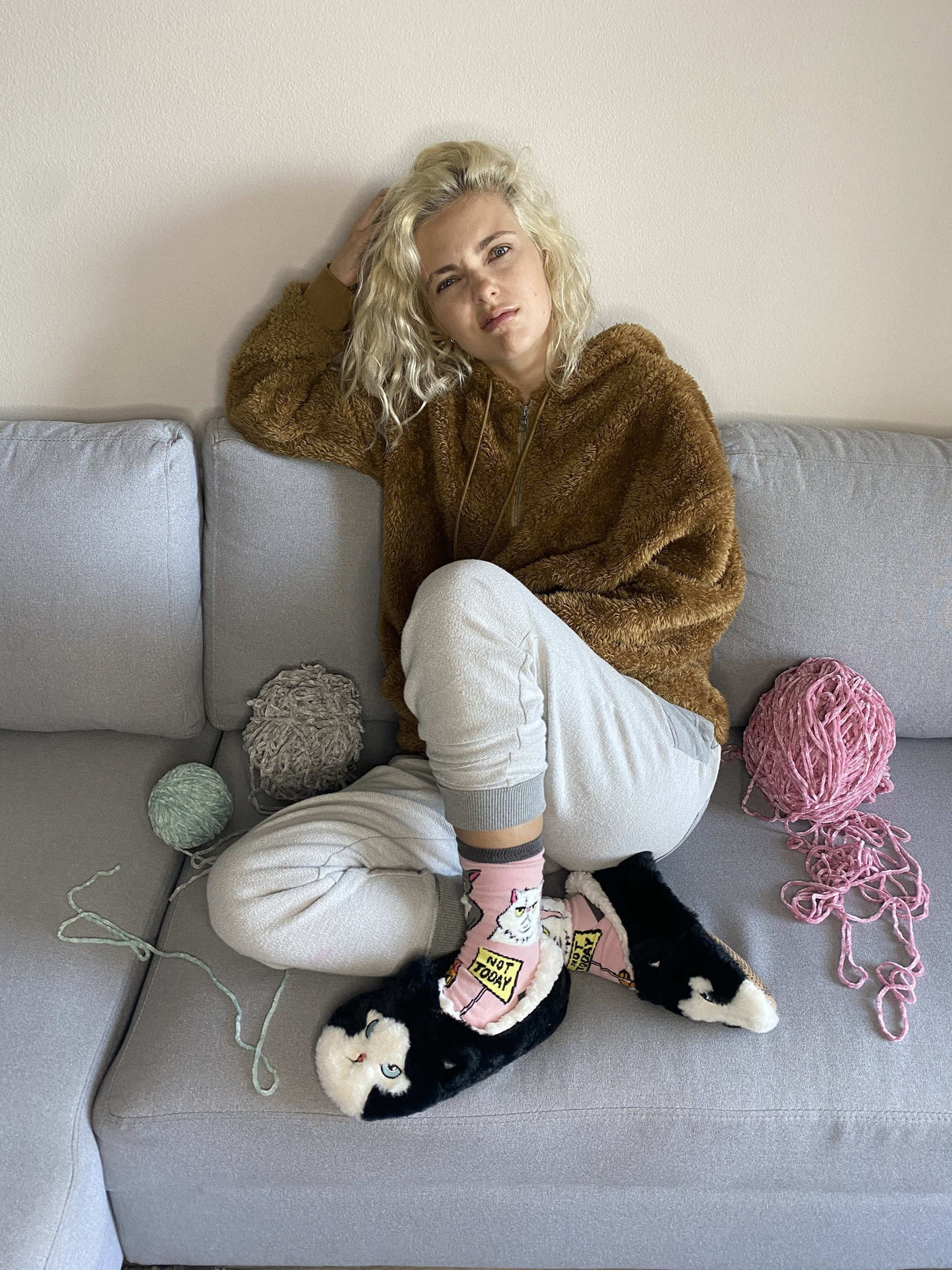 Good Kitty Slippers From Oooh Yeah! Socks
