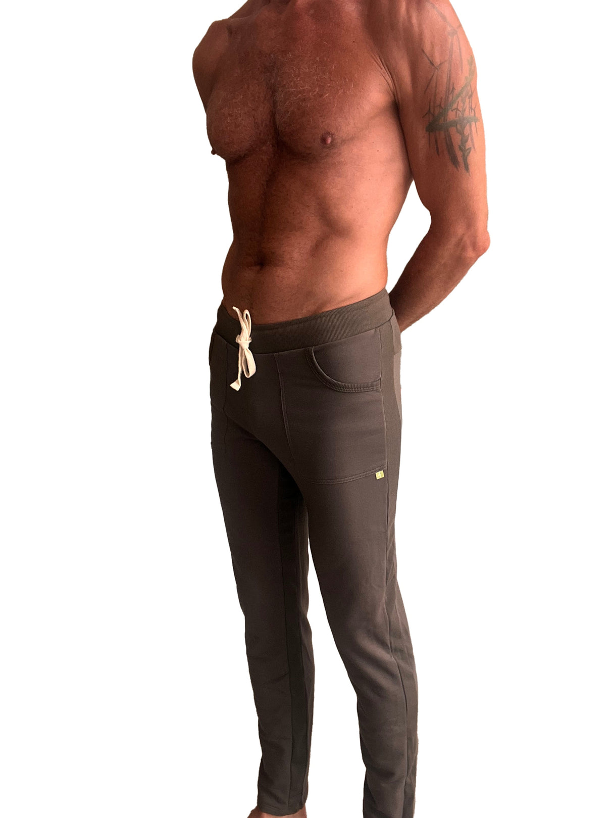 Eco-Track & Yoga Sweat Pant (Army Green) from 4-rth