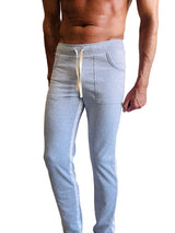 Eco-Track & Yoga Sweat Pant (Heather Grey w/White) from 4-rth