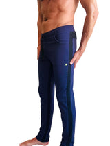 Eco-Track & Yoga Sweat Pant (Eggplant w/Black) from 4-rth