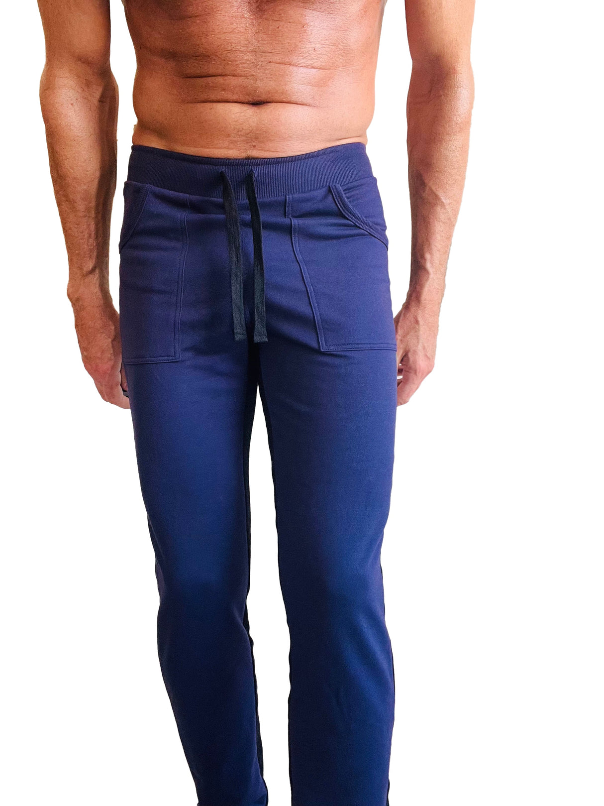 Eco-Track & Yoga Sweat Pant (Eggplant w/Black) from 4-rth