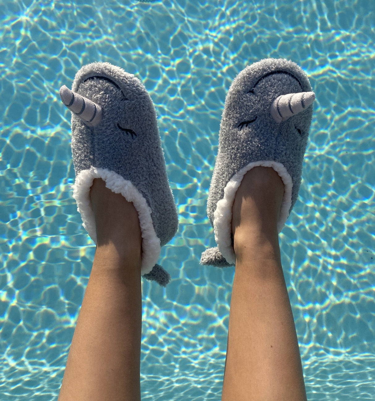 Narwhal Slippers  from Oooh Yeah! Socks
