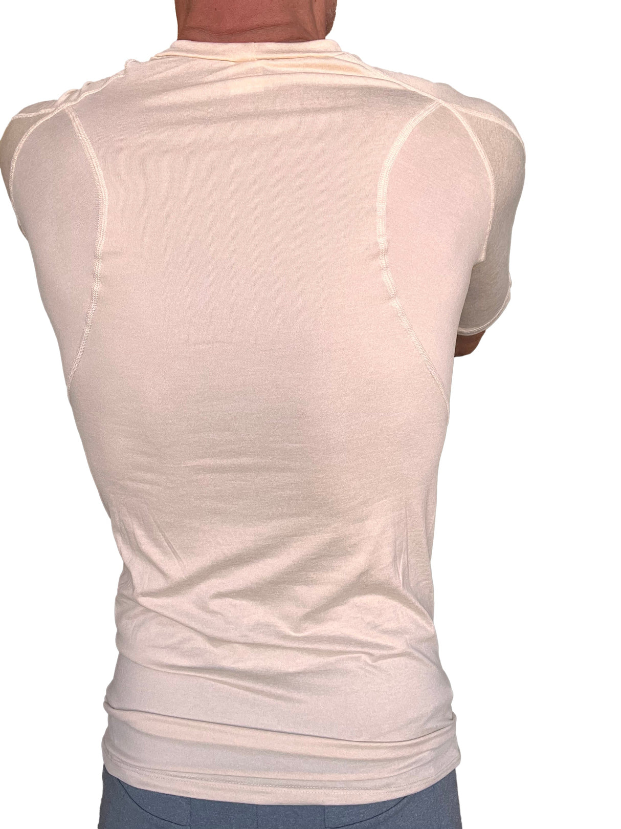 Designer Raglan Crew-Neck Tee (Sand Beige) from 4-rth