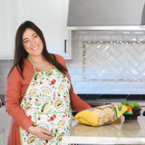 Taco Party Apron - fits sizes youth small through adult 2XL from BapronBaby