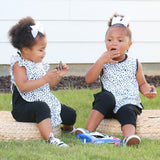 Organic Dot Flutter Bapron from BapronBaby