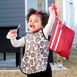 Solid Cranberry Minimalist - Waterproof Wet Bag (For mealtime, on-the-go, and more!) from BapronBaby