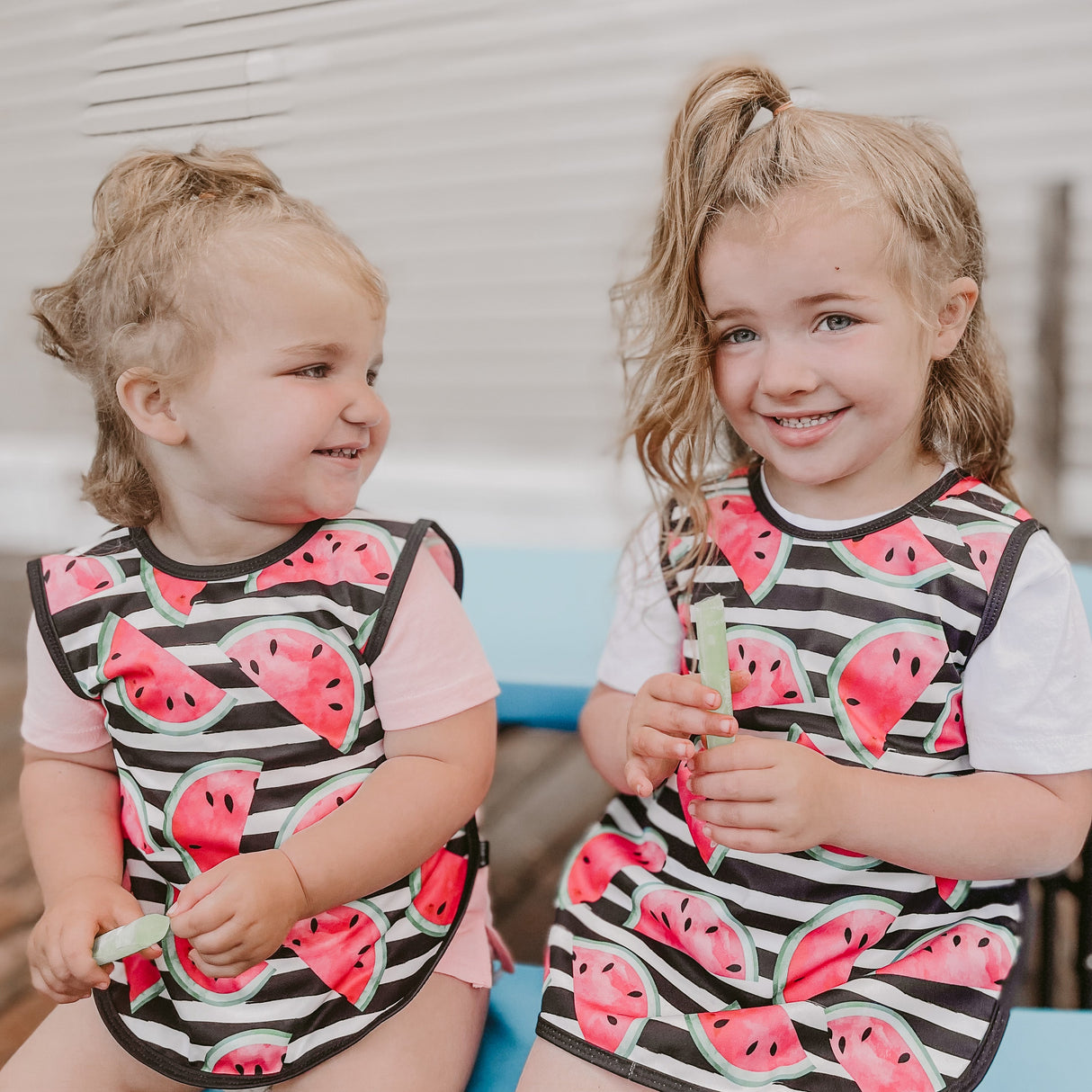 Summer Stripes - Watermelon Bapron from BapronBaby