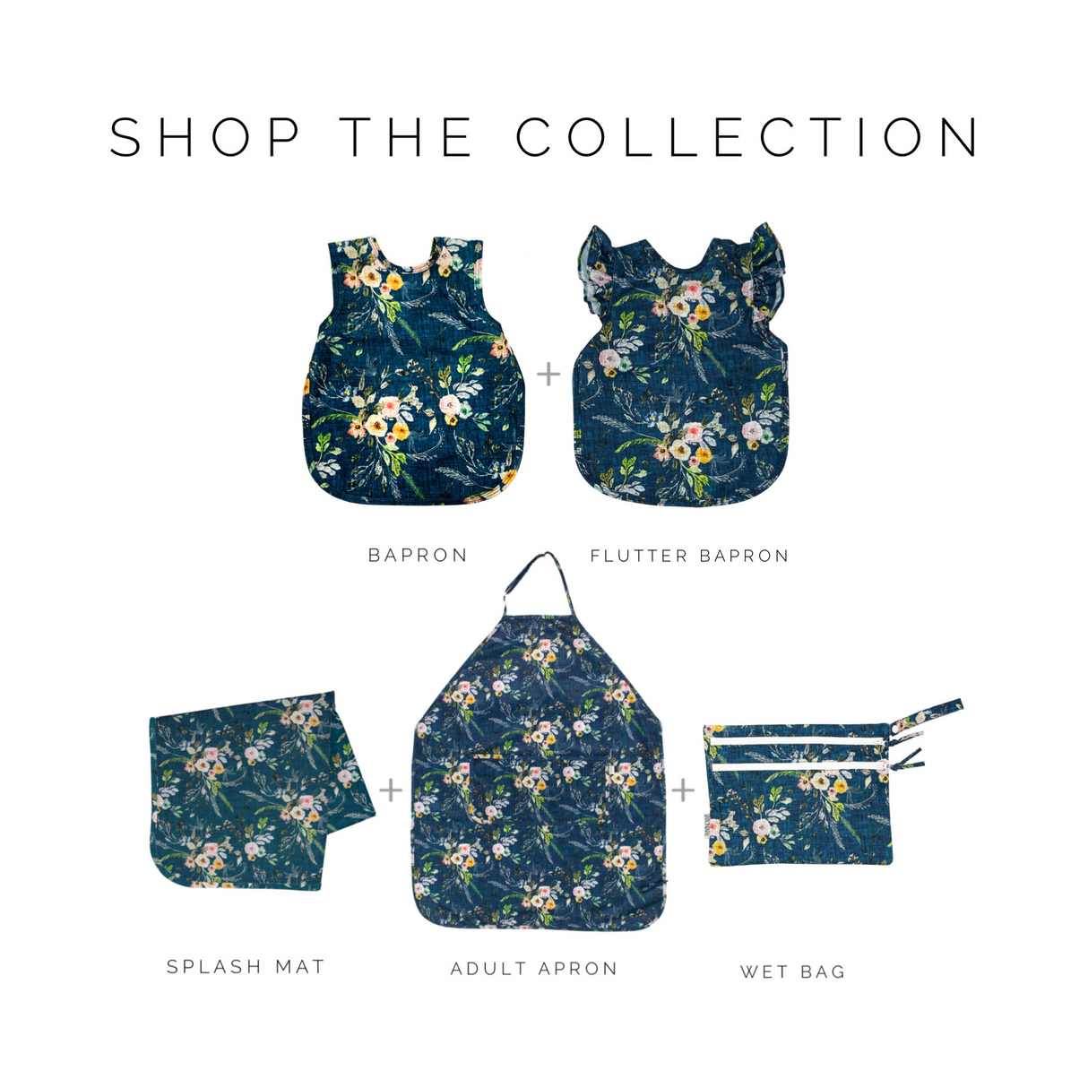 Boho Floral Bapron from BapronBaby