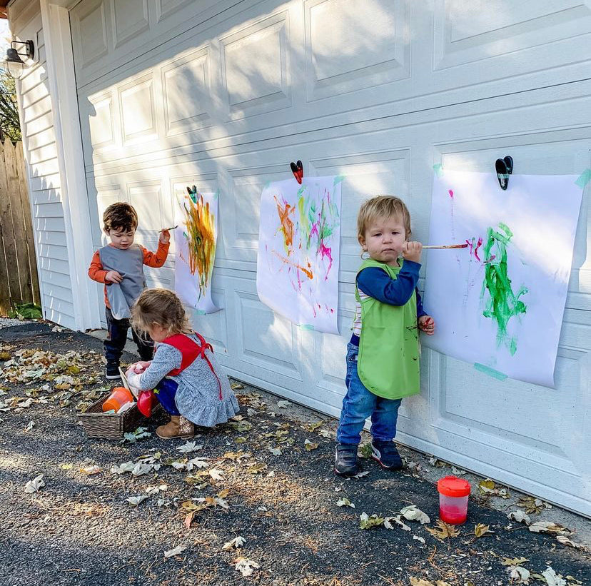 Solid Ribbit Minimalist Bapron SALE from BapronBaby
