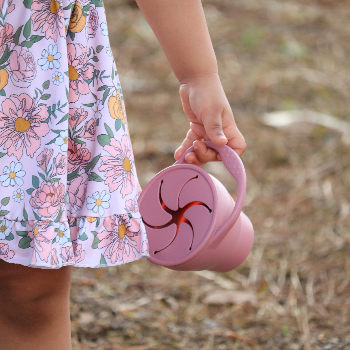 Silicone Collapsible Snack Cup (More Colors Available) from BapronBaby