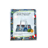 Construction Zone Splash Mat - A Waterproof Catch-All for Highchair Spills and More! from BapronBaby