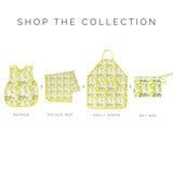 Fresh Lemon - Waterproof Wet Bag (For mealtime, on-the-go, and more!) from BapronBaby