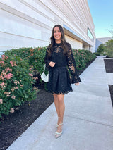 Lovely In Lace Flutter Cuff Blouse from Gibsonlook