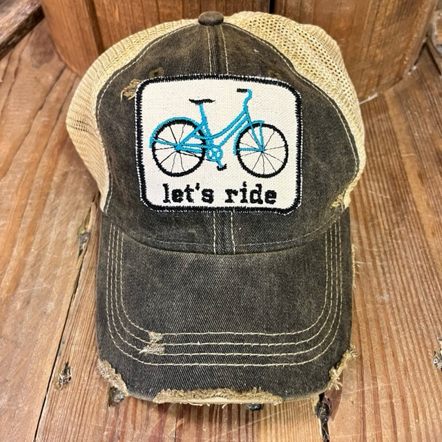 Let's Ride Hat from The Goat Stock