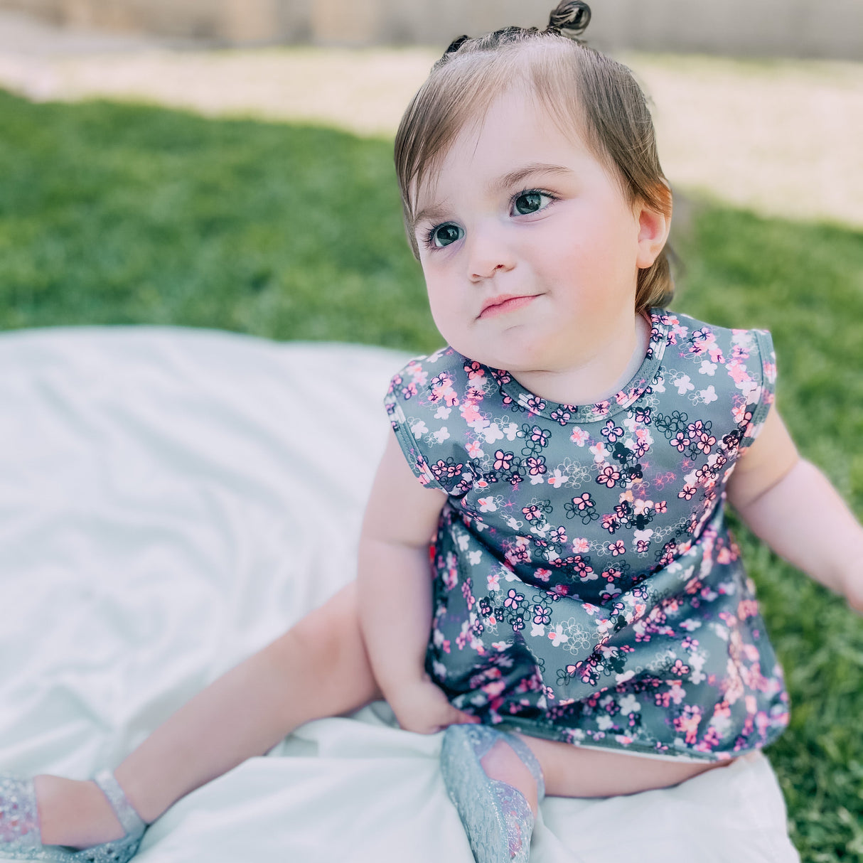 Ditsy Floral Bapron SALE **PRESCHOOL SIZE ONLY** from BapronBaby