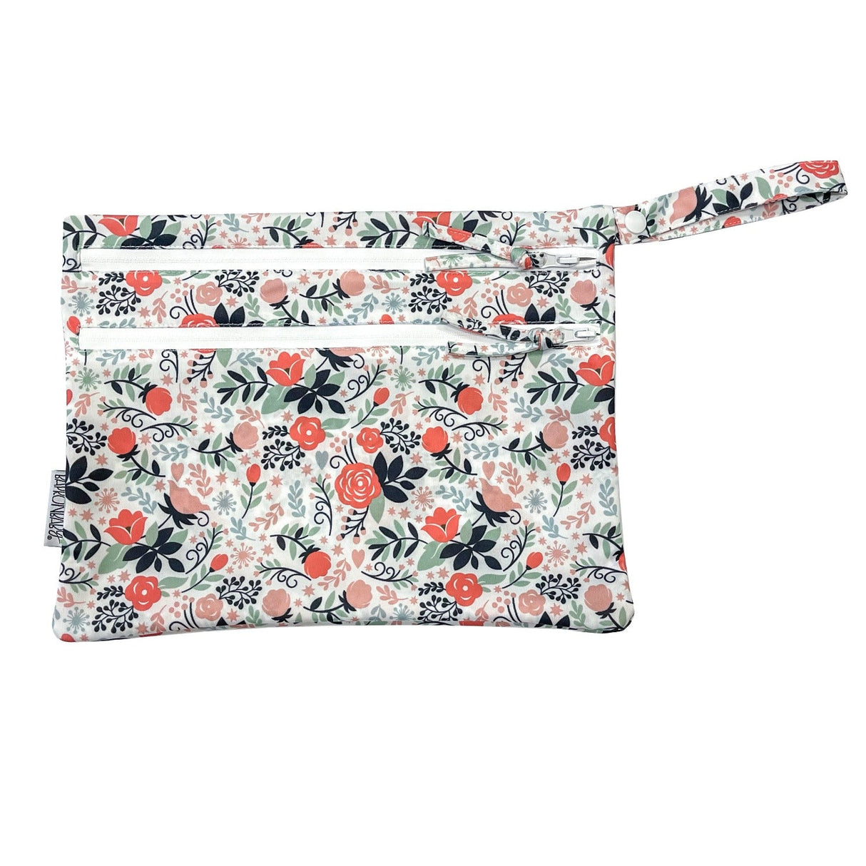 Vintage Rose - Waterproof Wet Bag (For mealtime, on-the-go, and more!) from BapronBaby