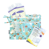 Cookies & Milk - Waterproof Wet Bag (For mealtime, on-the-go, and more!) from BapronBaby