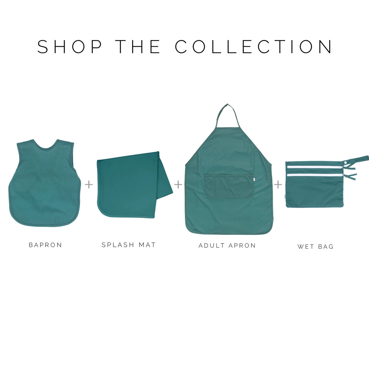 Solid Pine Minimalist Apron - fits sizes youth small through adult 2XL from BapronBaby
