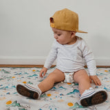 Mountain Mist Splash Mat - A Waterproof Catch-All for Highchair Spills and More! from BapronBaby