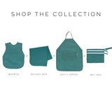 Solid Pine Minimalist - Waterproof Wet Bag (For mealtime, on-the-go, and more!) from BapronBaby