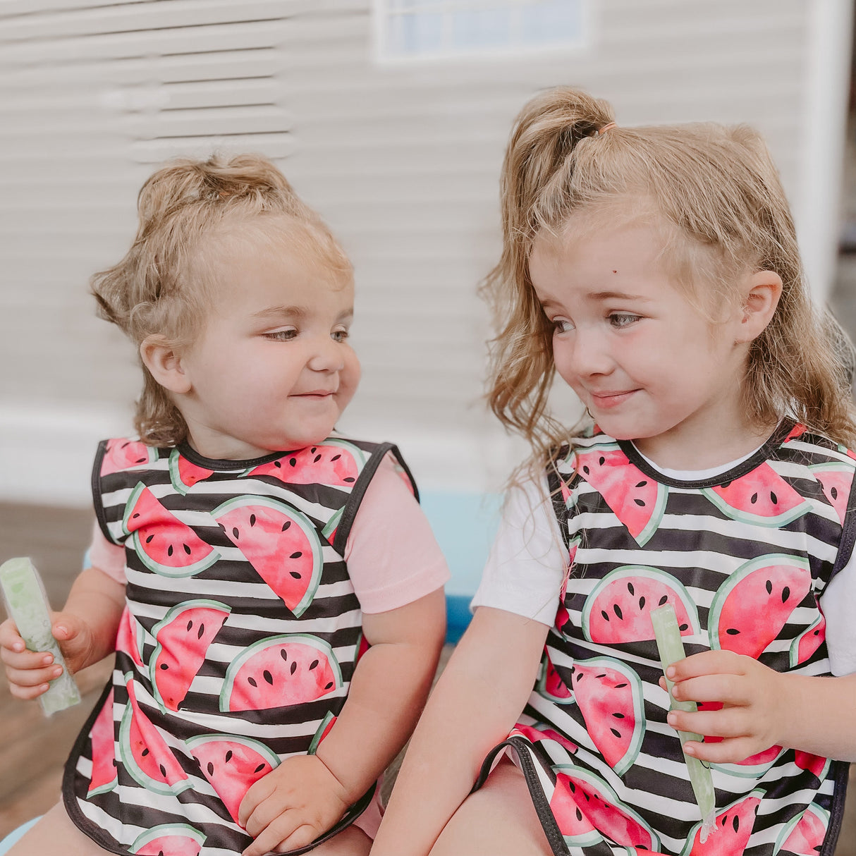 Summer Stripes - Watermelon Bapron from BapronBaby