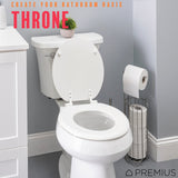 PREMIUS Wood Toilet Seat, Standard Round, 17 Inches from ShopBobbys