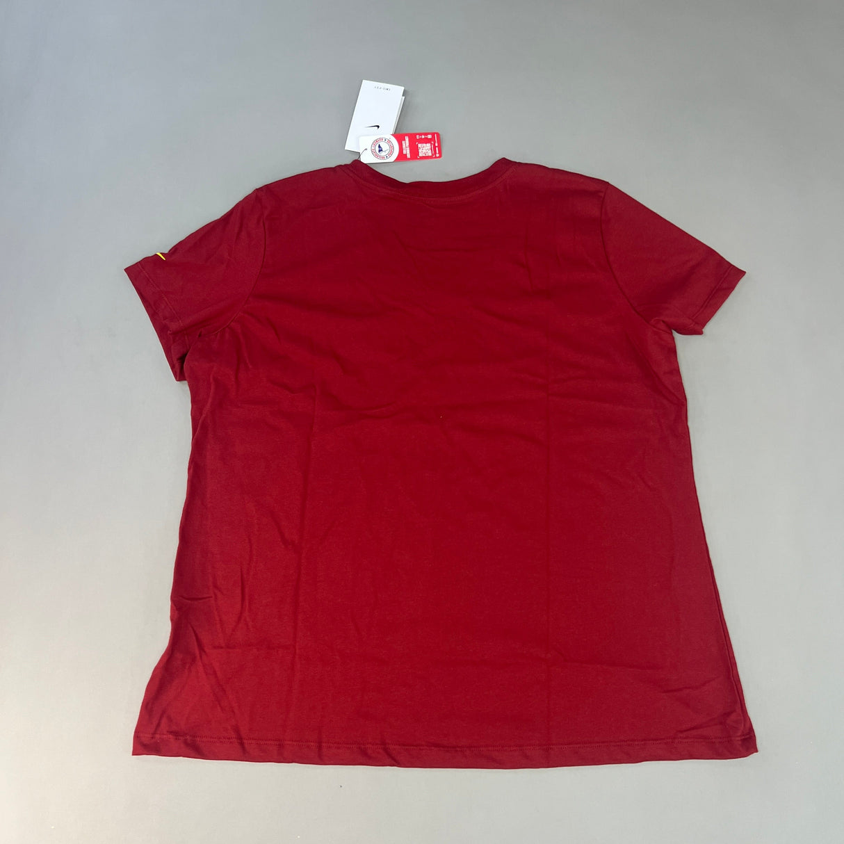 NIKE USC Trojans Logo Dri-Fit V-Neck T-Shirt Women's Sz XL Cardinal Red DQ1708-613 (New) from PayWut