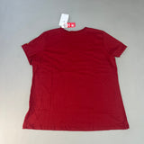 NIKE USC Trojans Logo Dri-Fit V-Neck T-Shirt Women's Sz XL Cardinal Red DQ1708-613 (New) from PayWut