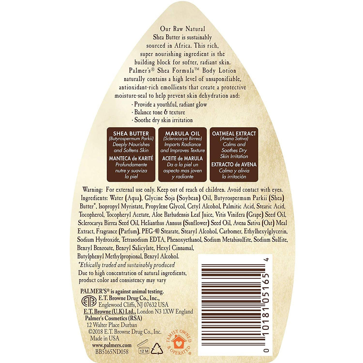 Palmer's Shea Formula Raw Shea Body Lotion, Pump Bottle, 13.5 Ounces from ShopBobbys
