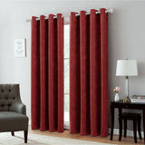 Andy Ogee Room Darkening Curtain Grommet Window Panel, 54x84 Inches from ShopBobbys